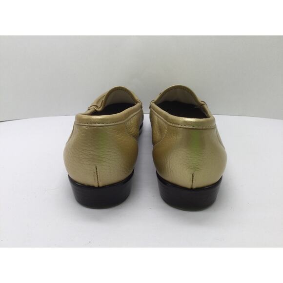 SAS Metro Loafer Gold 7N Womens Comfort Shoes New - Picture 5 of 10
